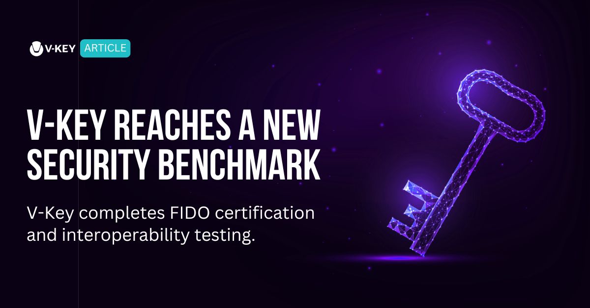 V-OS FIDO2 Server Achieves Official FIDO2 Certification